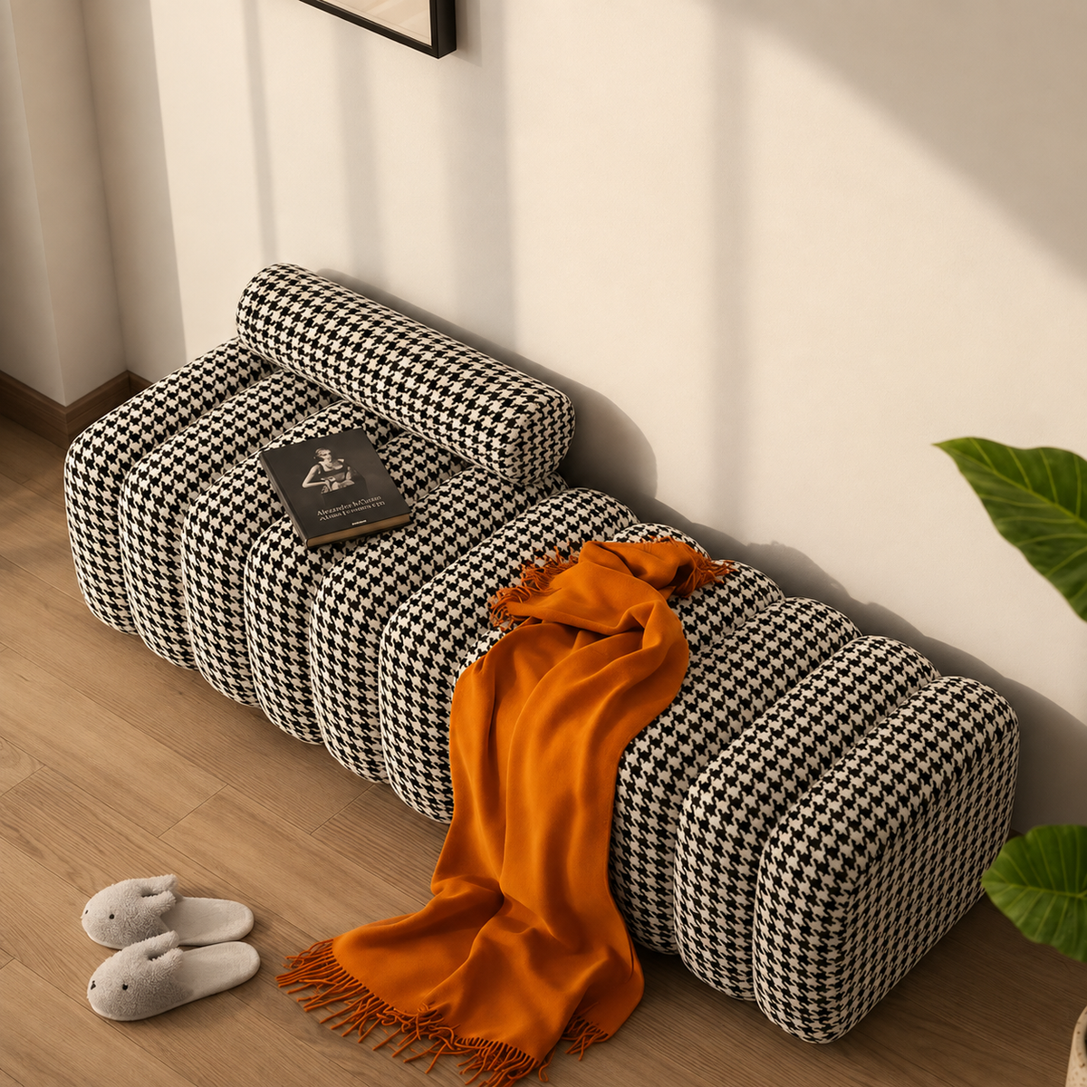 Upholstered Bench Stool