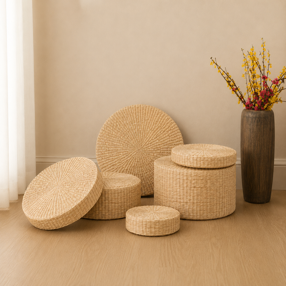Round Floor Cushion
