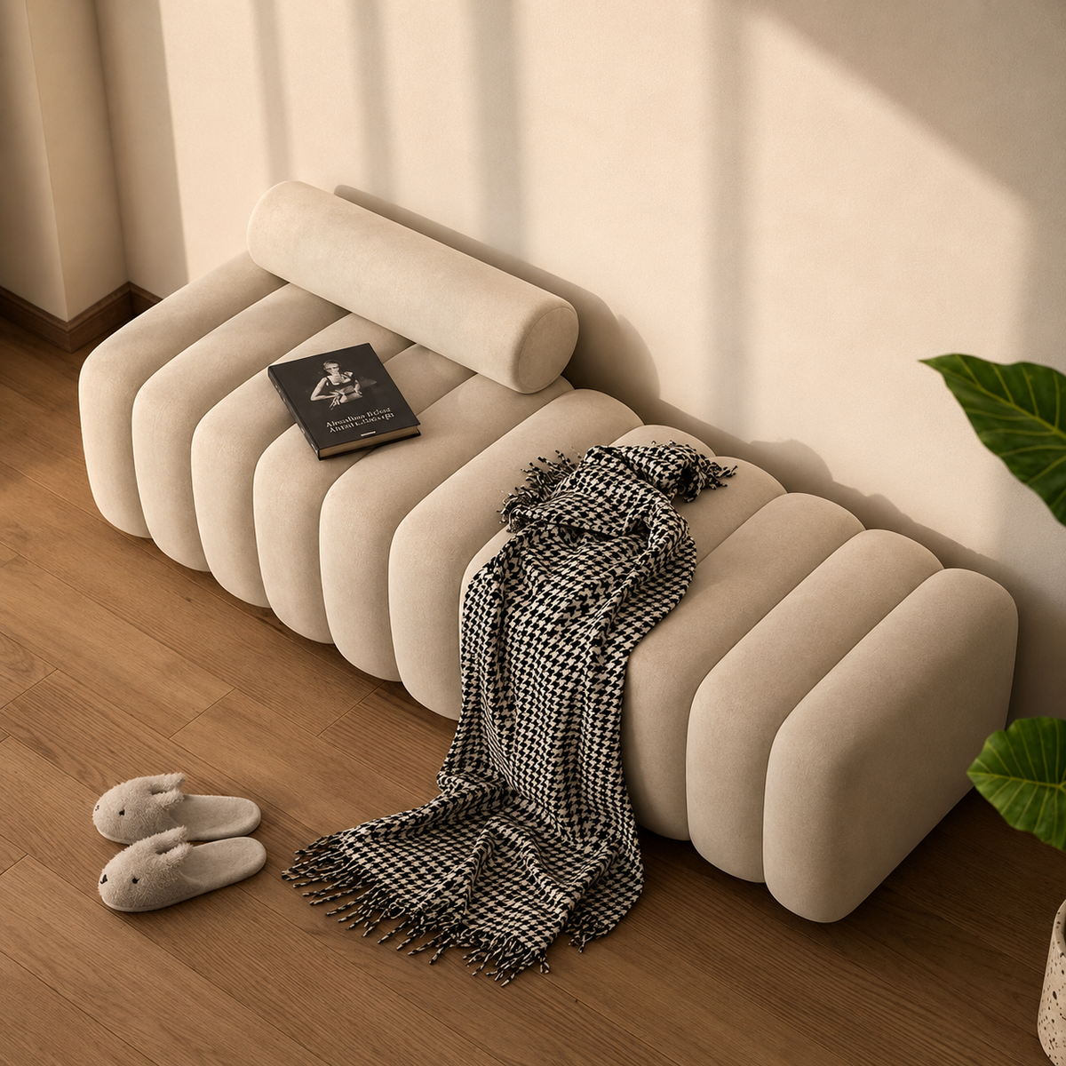 Upholstered Bench Stool